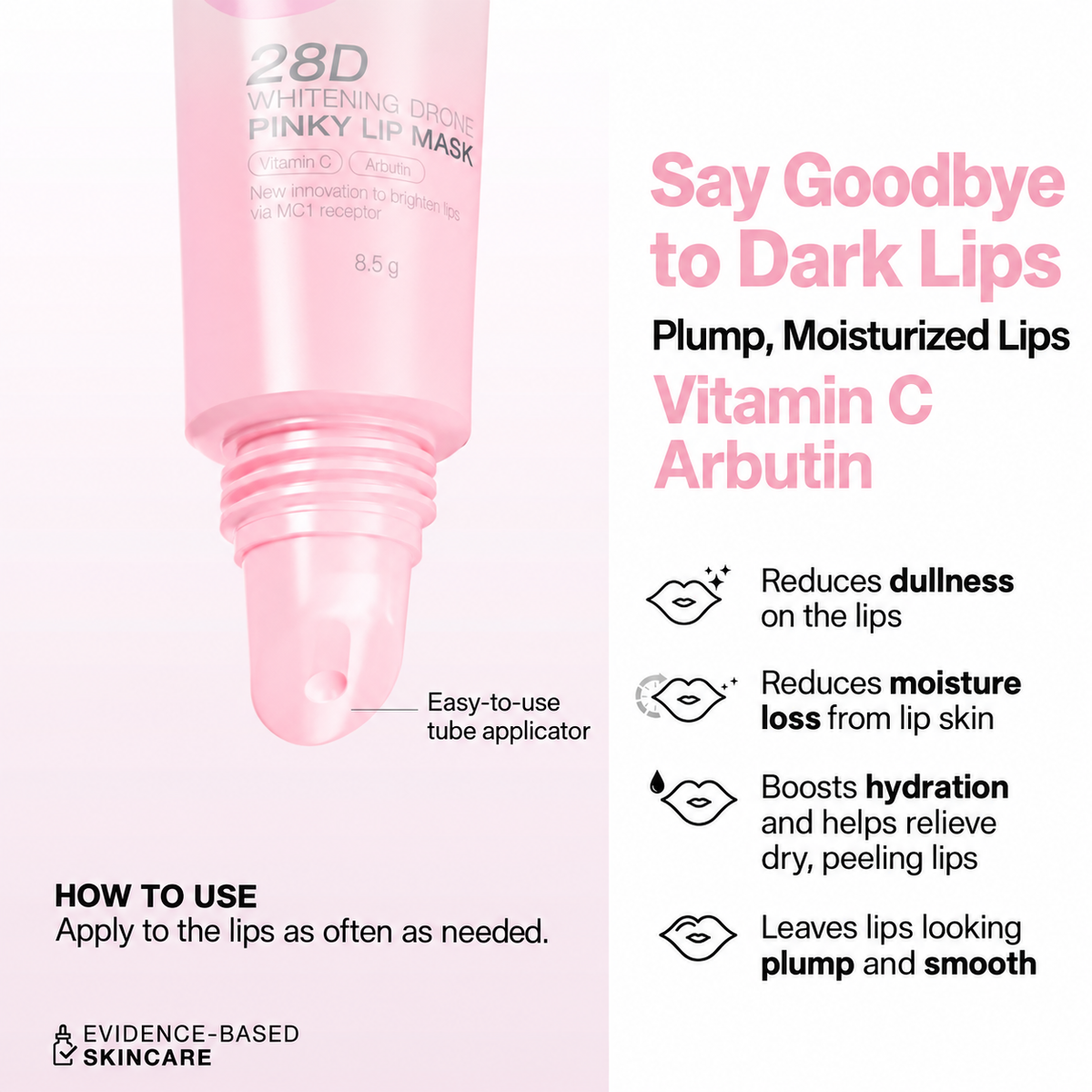 Dr.PONG 28D Whitening Drone Lip Mask 8.5g
