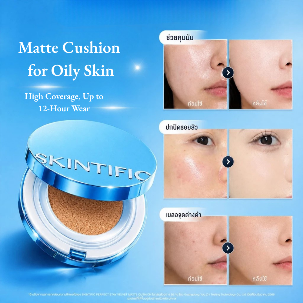 SKINTIFIC Perfect Stay Velvet Matte Cushion 11g
