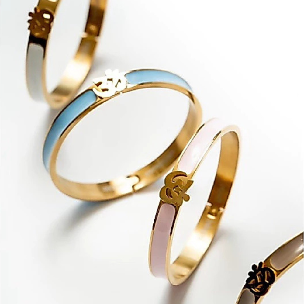 Luxury Hindu God Bangle — Five Deity-Inspired Colours