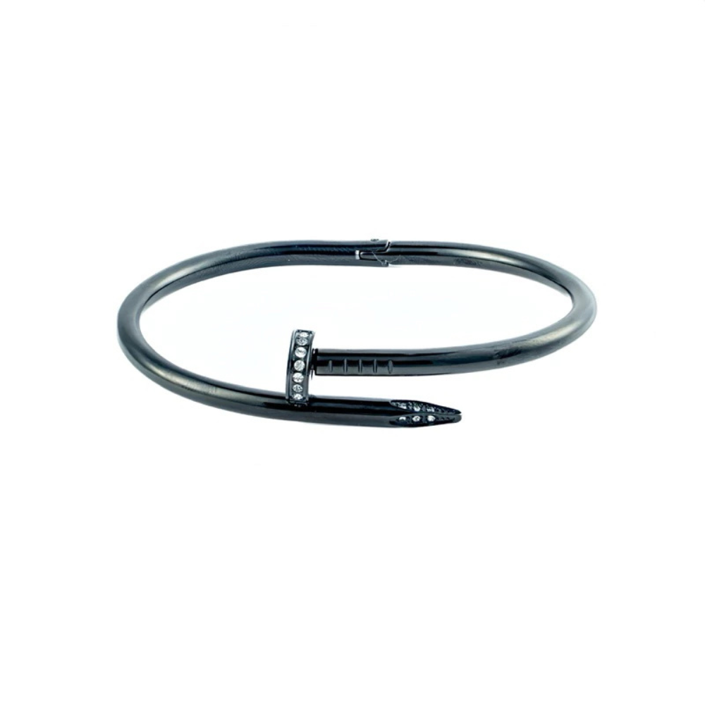 Ganesha Bangle — Gold, Black & Rose Tusk Designs