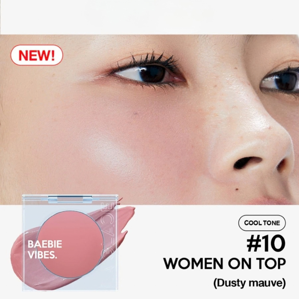 LA GLACE Baebie Vibes Cream Blush 3.8g