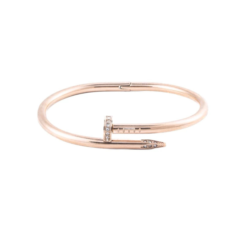 Ganesha Bangle — Gold, Black & Rose Tusk Designs