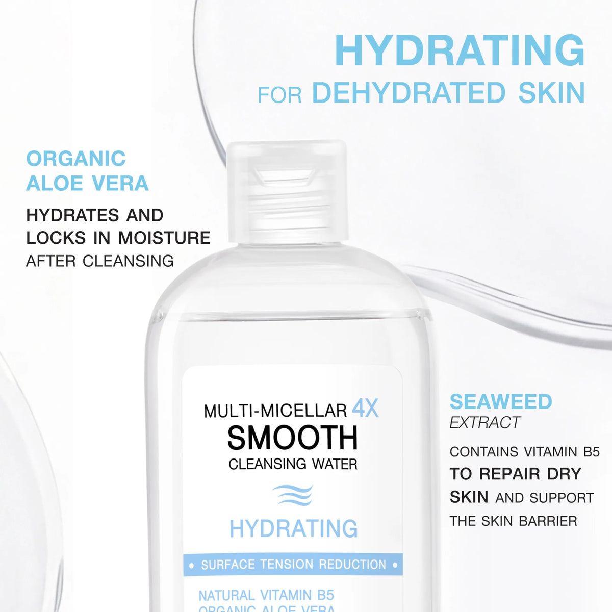 MizuMi Multi-Micellar 4X Smooth Cleansing Water Hydrating