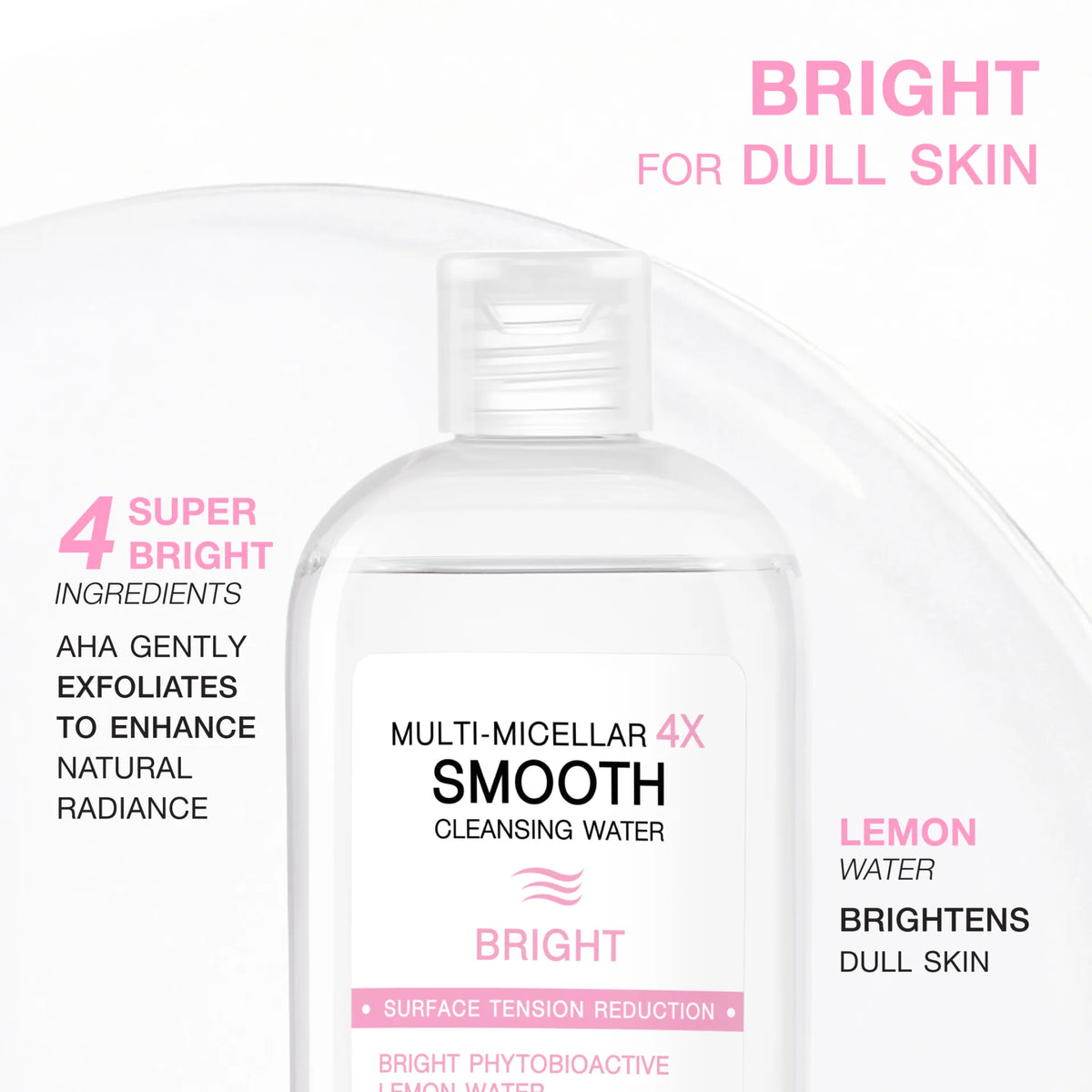 MizuMi Multi-Micellar 4X Smooth Cleansing Water Bright