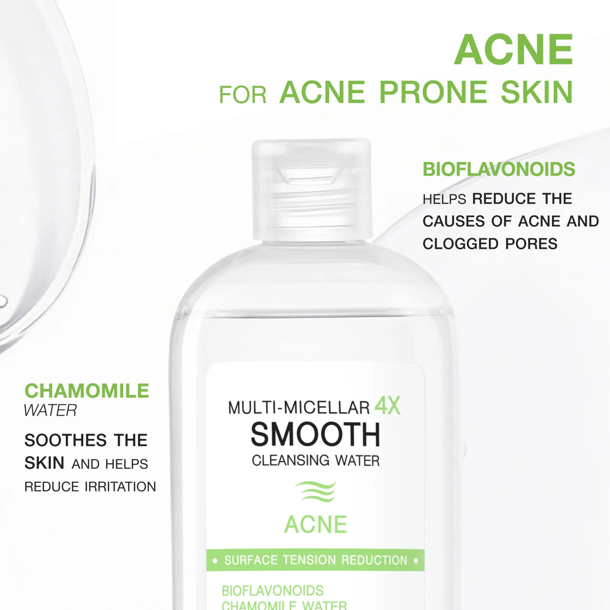 MizuMi Multi-Micellar 4X Smooth Cleansing Water