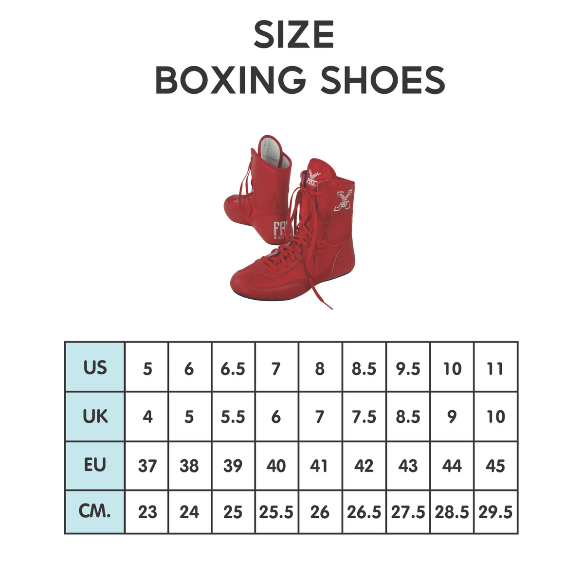 FBT Boxing Shoes – Short Boots for Training and Competition
