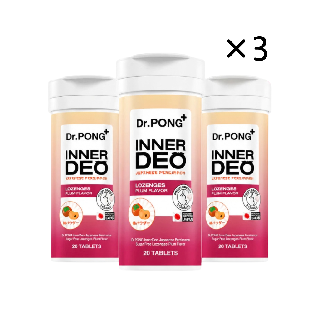 Dr.PONG InnerDeo Japanese Persimmon Lozenges — 20 Lozenges