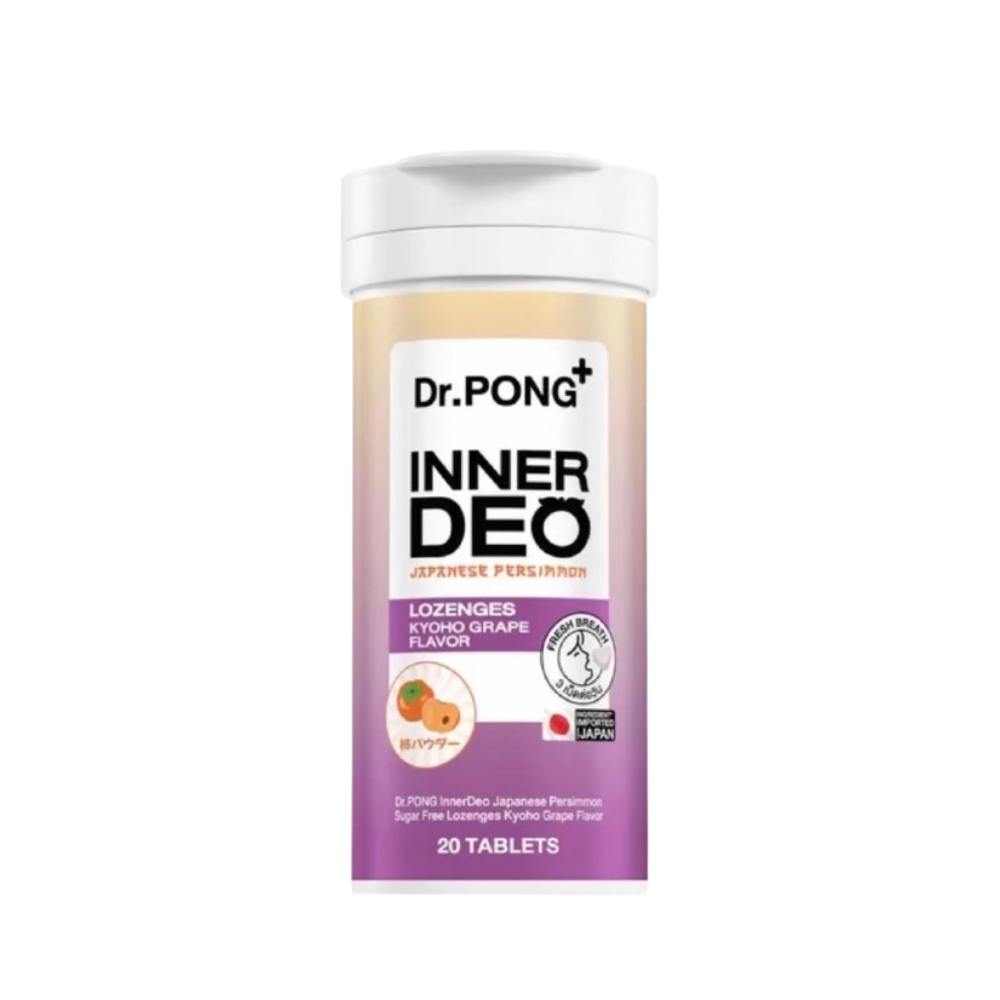 Dr.PONG InnerDeo Japanese Persimmon Lozenges — 20 Lozenges