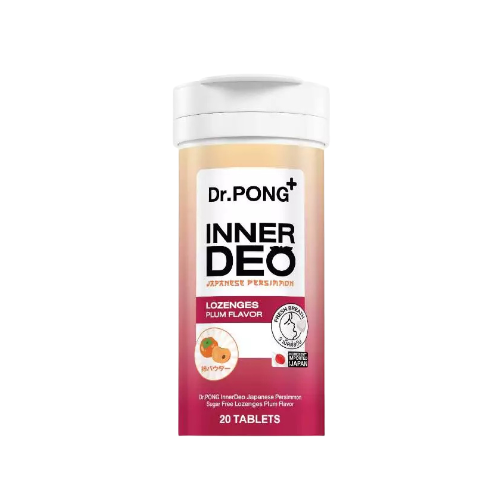 Dr.PONG InnerDeo Japanese Persimmon Lozenges — 20 Lozenges