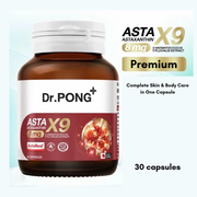 Dr.PONG ASTAX9 with Astaxanthin 8 mg — 30 Capsules