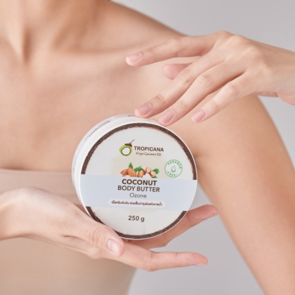 Tropicana Coconut Body Butter for Very Dry Skin – Ozone Sense 250g