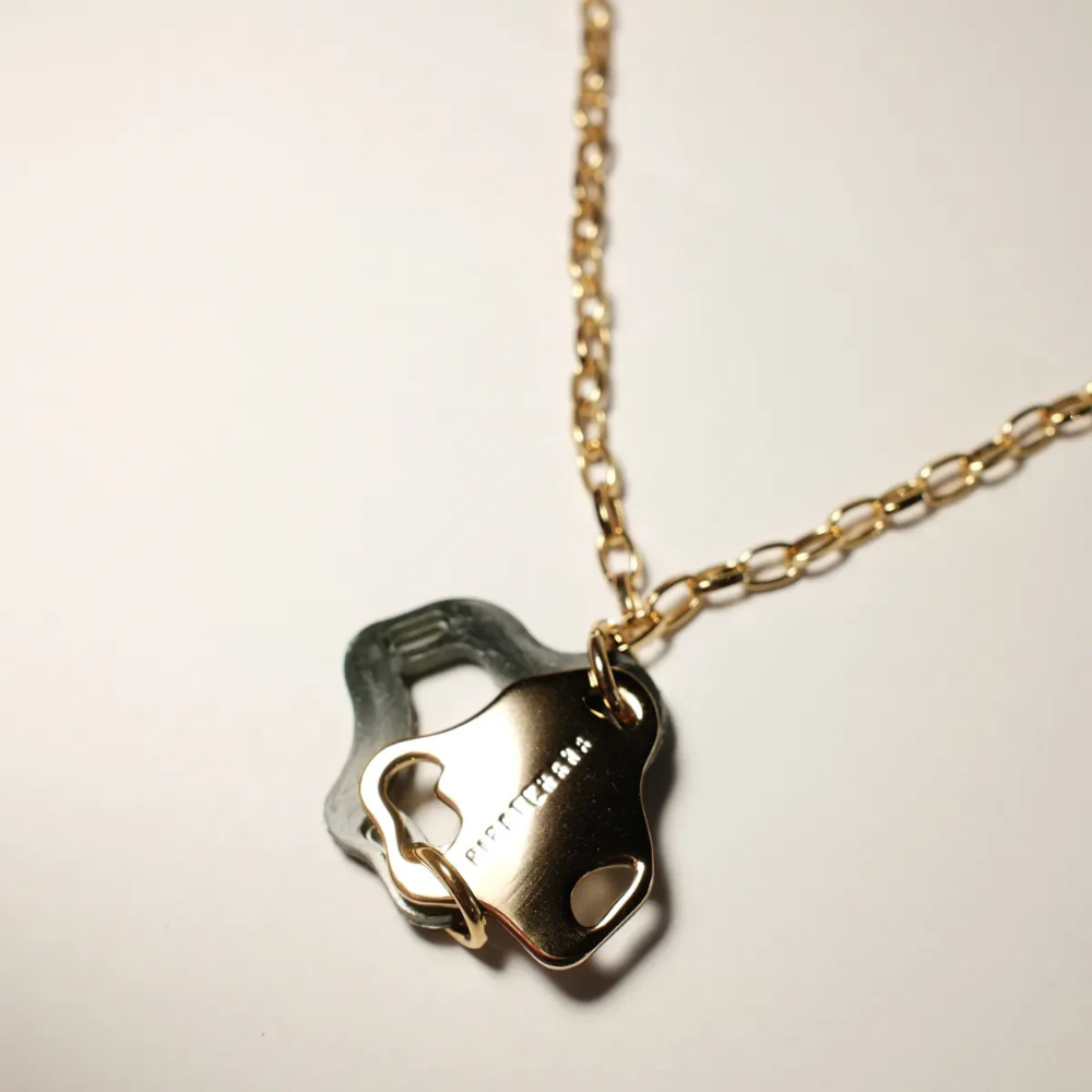 PIPATCHARA Aqua Necklace Gold (Onyx)