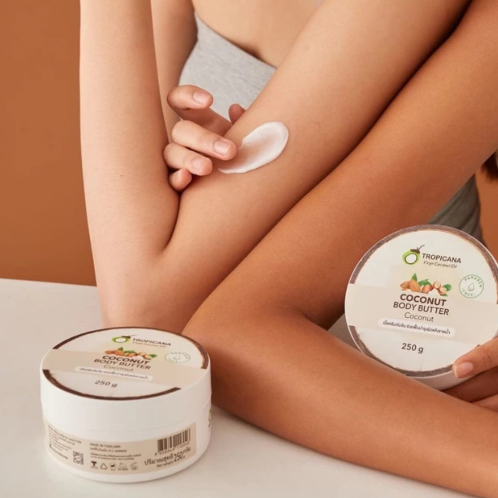 Tropicana Coconut Body Butter for Very Dry Skin – Coconut Sense 250g