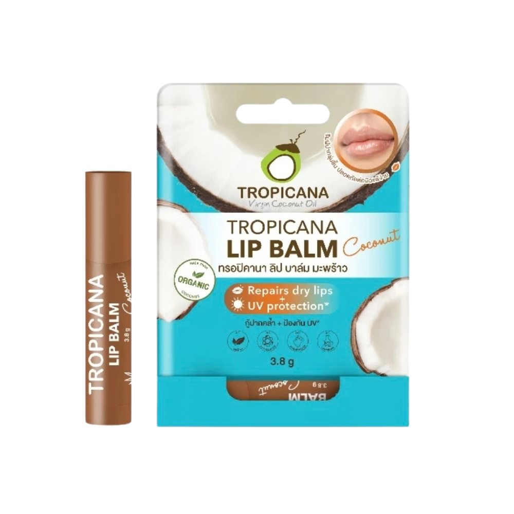 Tropicana Coconut Lip Balm Stick 3.8g - Coconut