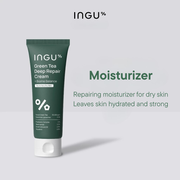 INGU Green Tea Deep Repair Cream + Biome Balance