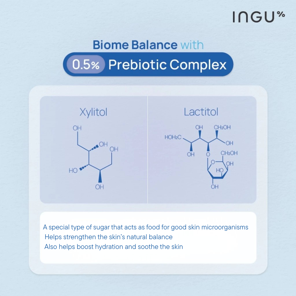 INGU Hydrating Gentle Cleanser + Biome Balance