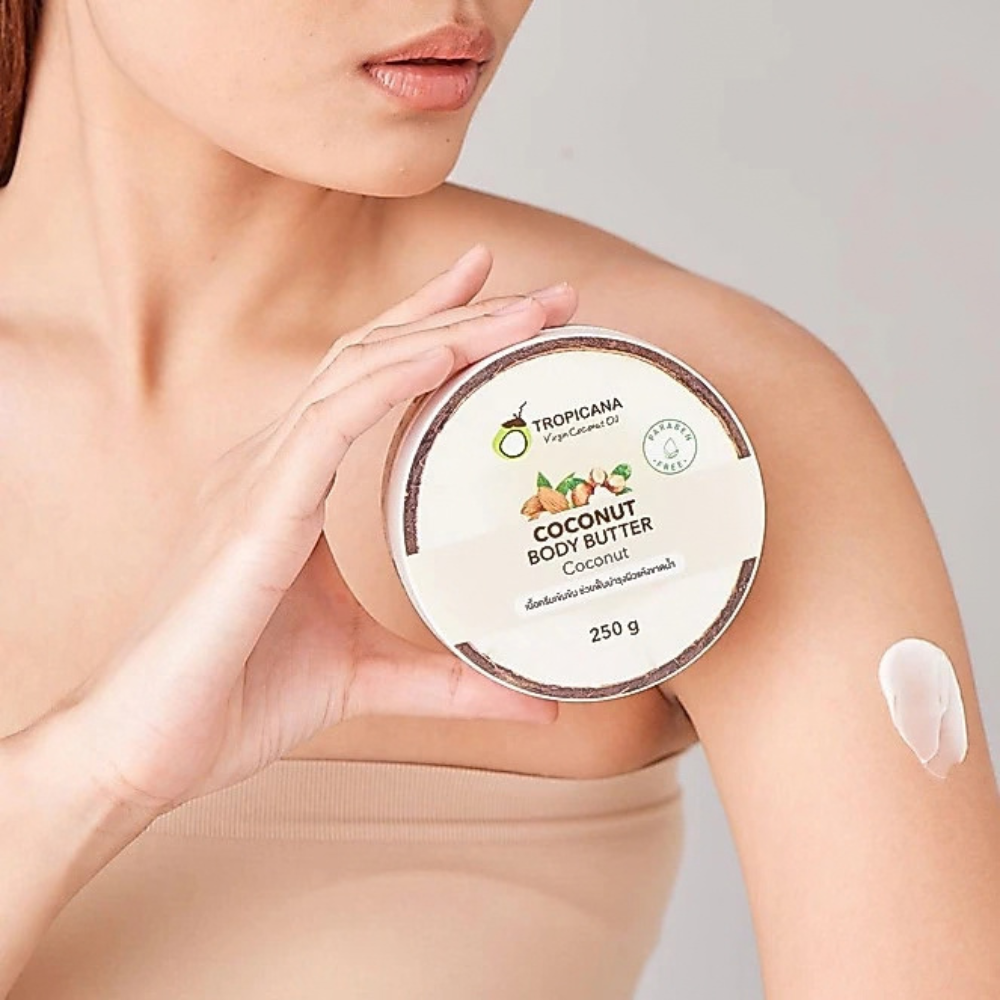 Tropicana Coconut Body Butter for Very Dry Skin – Coconut Sense 250g