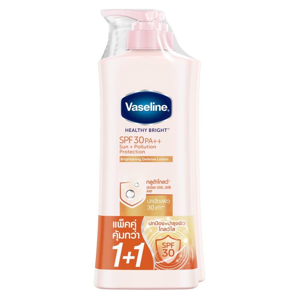 Vaseline Healthy Bright SPF30 PA++ Brightening Defense Lotion 480 ml x 2