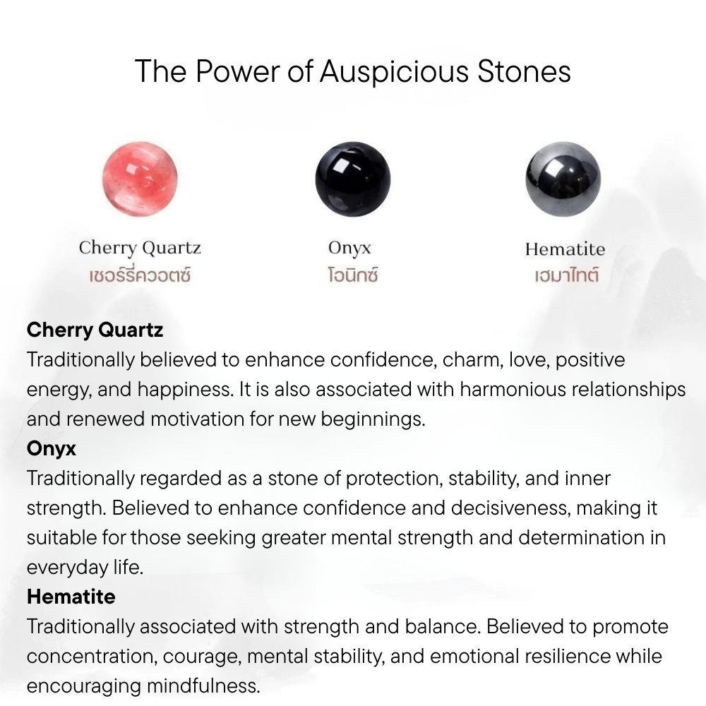Ganesha Cherry Quartz Bracelet – Love and Optimism,