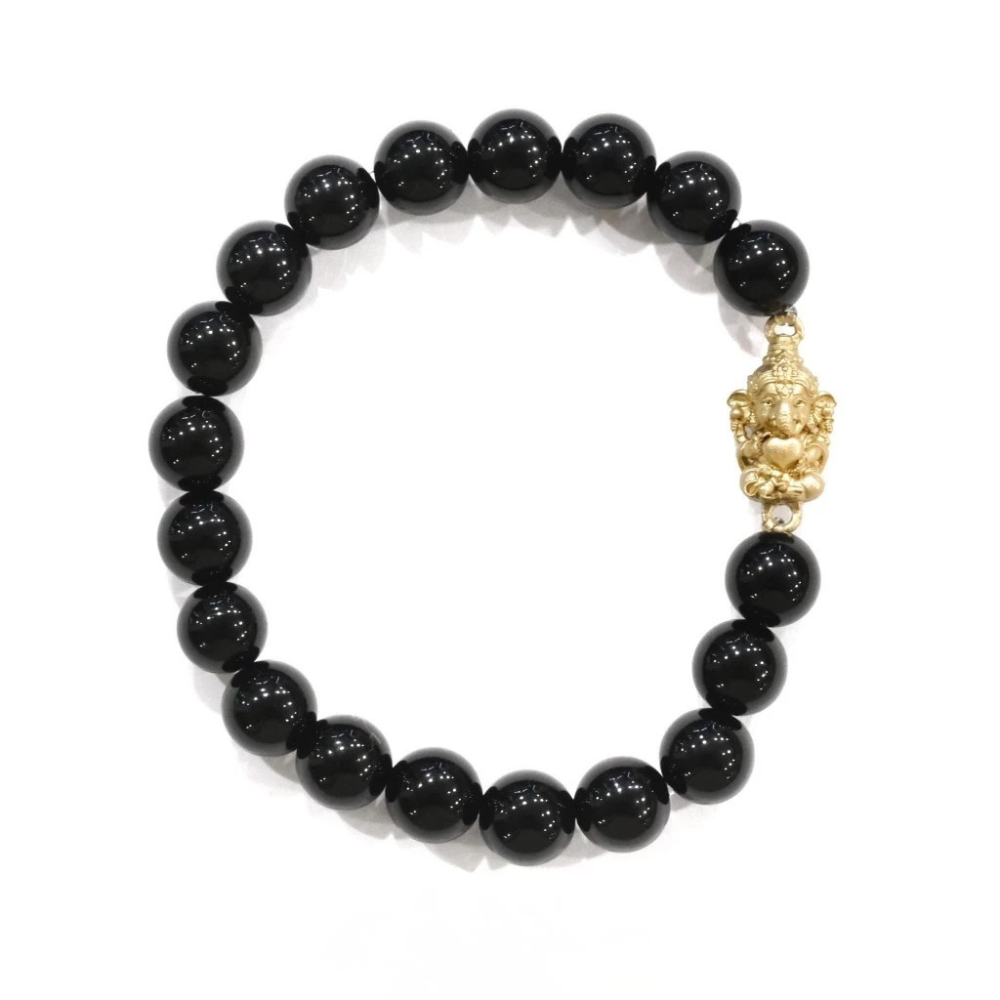 Ganesha Wealth Blessing Amulet Bracelet