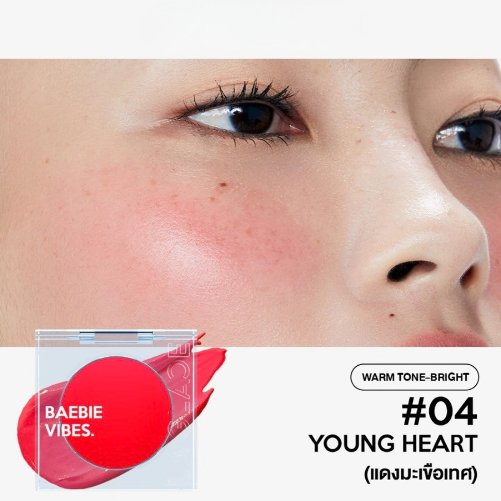 LA GLACE Baebie Vibes Cream Blush 3.8g