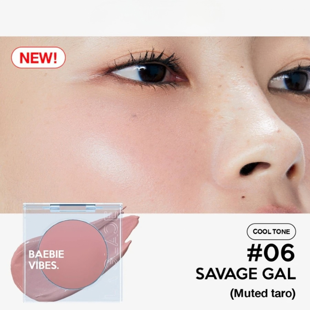 LA GLACE Baebie Vibes Cream Blush 3.8g