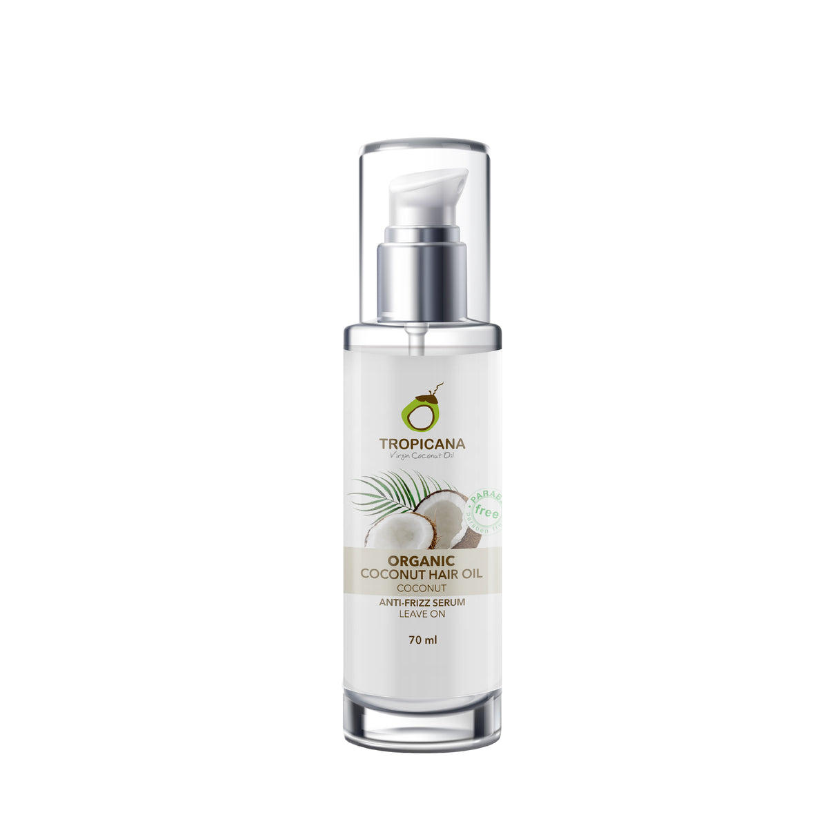 Tropicana Coconut Hair Serum for Healthy Hair – Coconut Sense 70ml