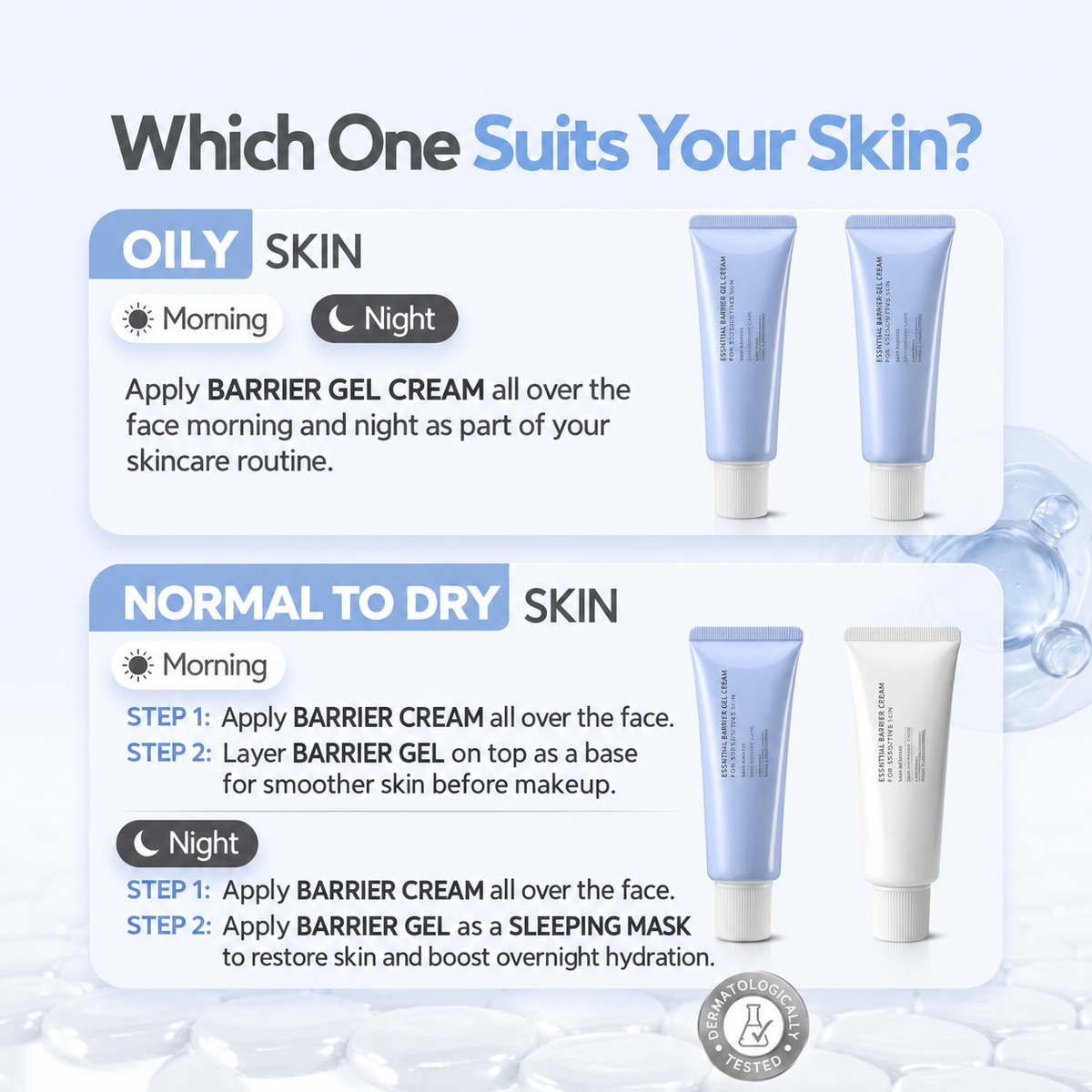 ACCA by Dr.DSP Sensitive Barrier Gel Cream 50g