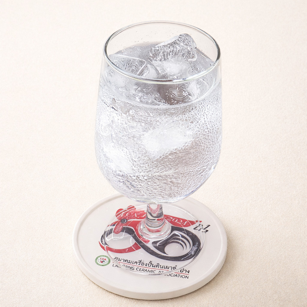 Absorbent Ceramic Coaster