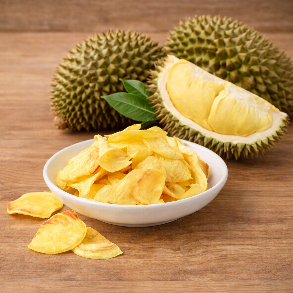Fried Durian Chips – Premium Grade A 200g.