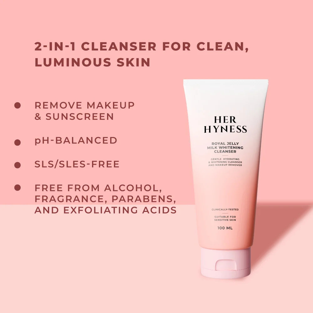 Her Hyness Royal Jelly Milk Whitening Cleanser 100 ml