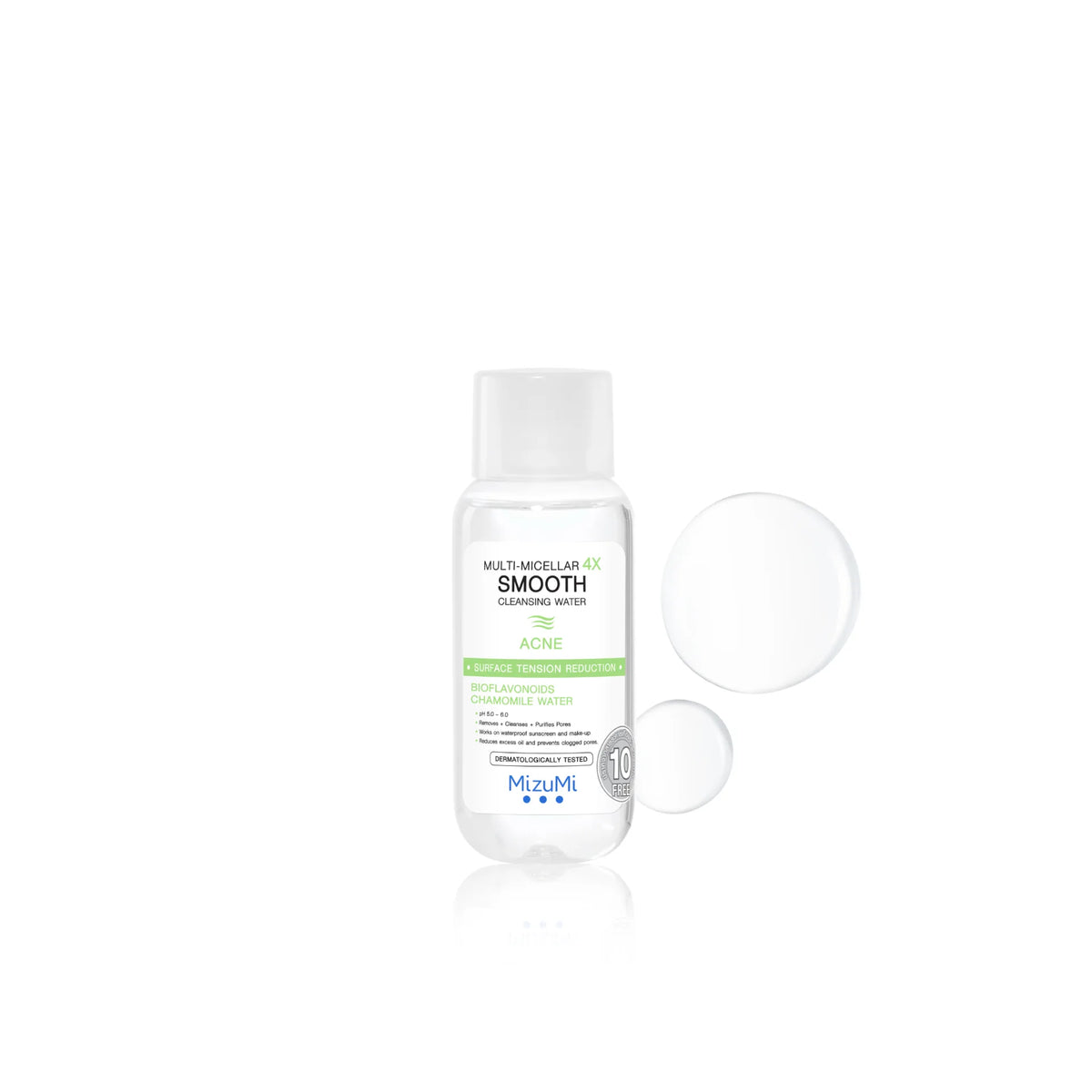 MizuMi Multi-Micellar 4X Smooth Cleansing Water Acne