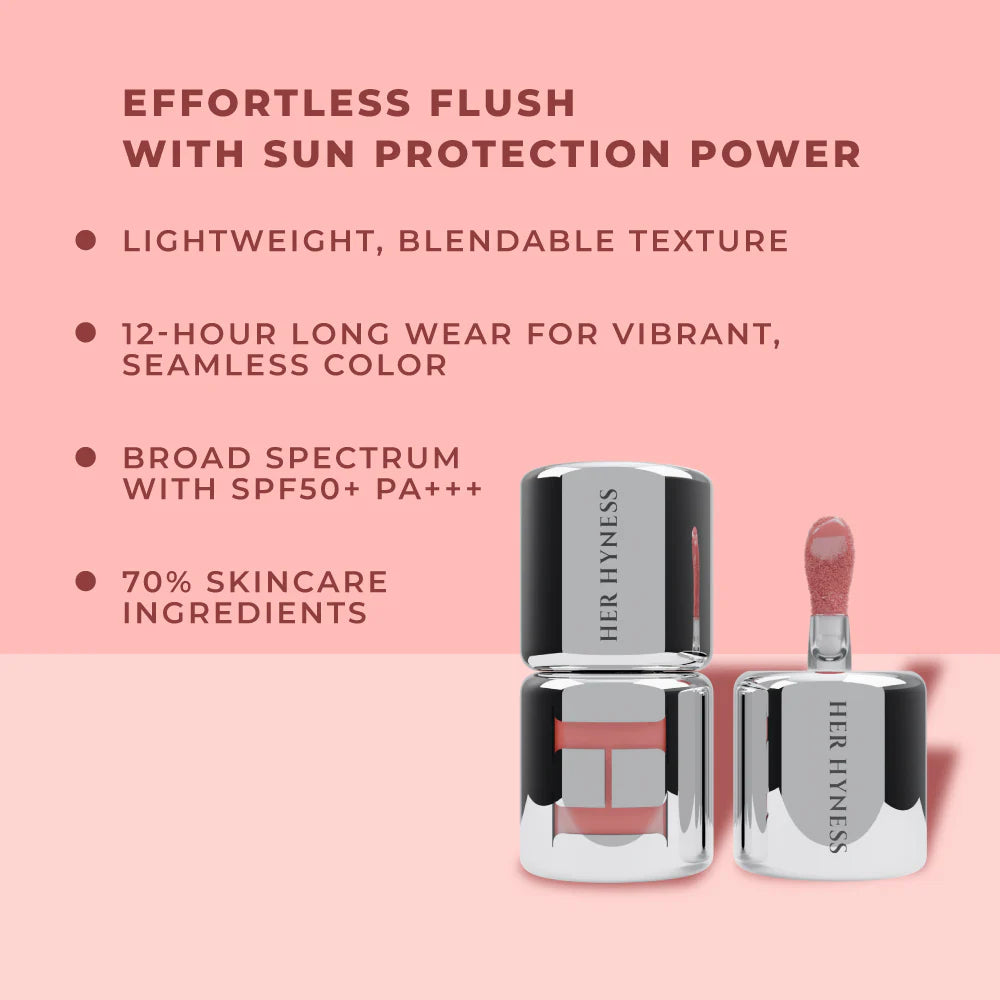 HER HYNESS Spotless Blush Screen SPF 50+ PA+++ (3 g)