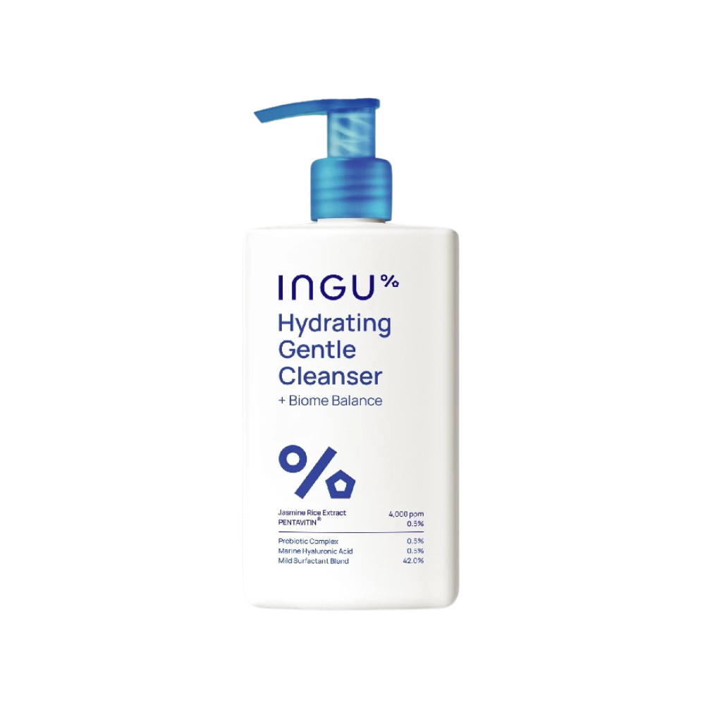 INGU Hydrating Gentle Cleanser + Biome Balance