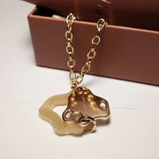 PIPATCHARA Aqua Necklace Gold (Lucent)