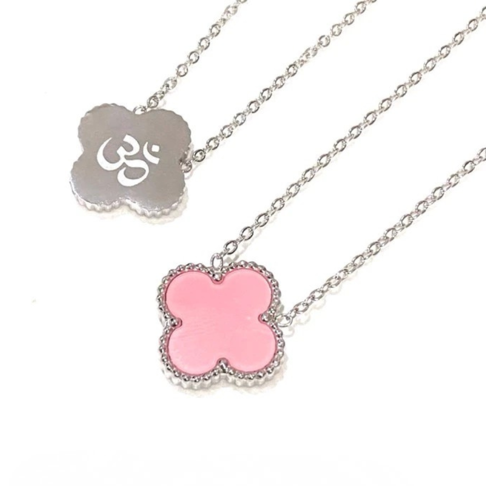 Lakshmi Necklace — Silver-Tone Spiritual Jewellery