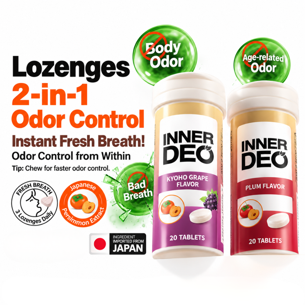 Dr.PONG InnerDeo Japanese Persimmon Lozenges — 20 Lozenges