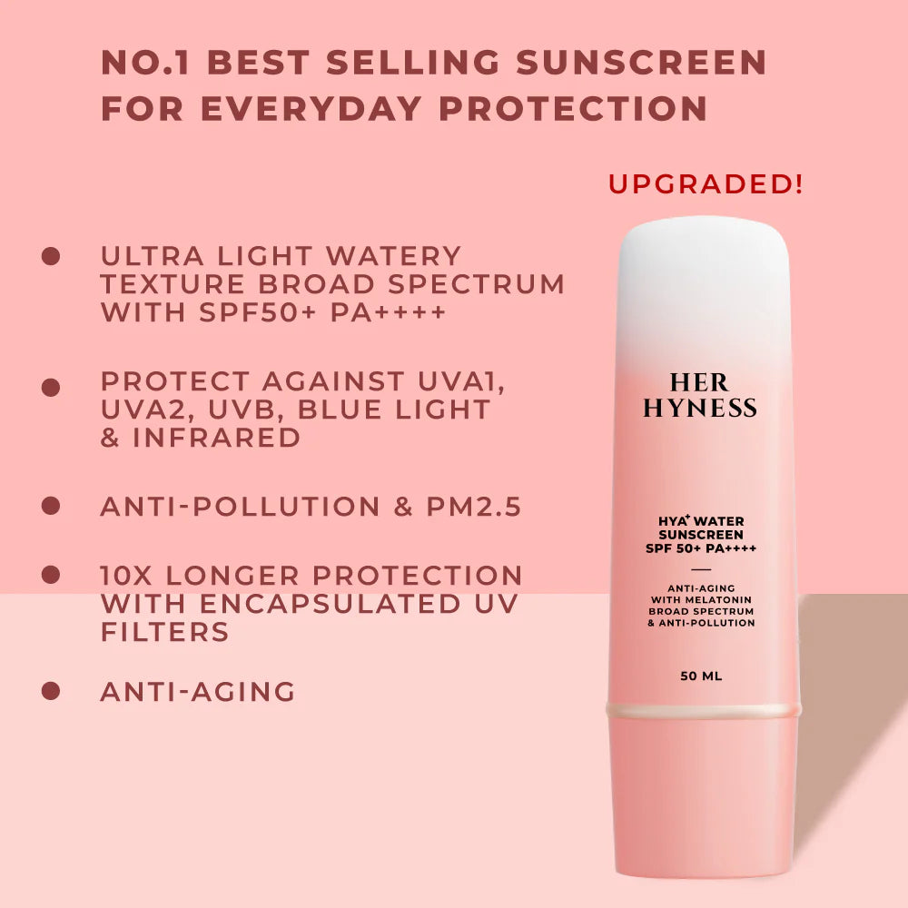 HER HYNESS Hya+ Water Sunscreen SPF 50+ PA++++ 50 ml