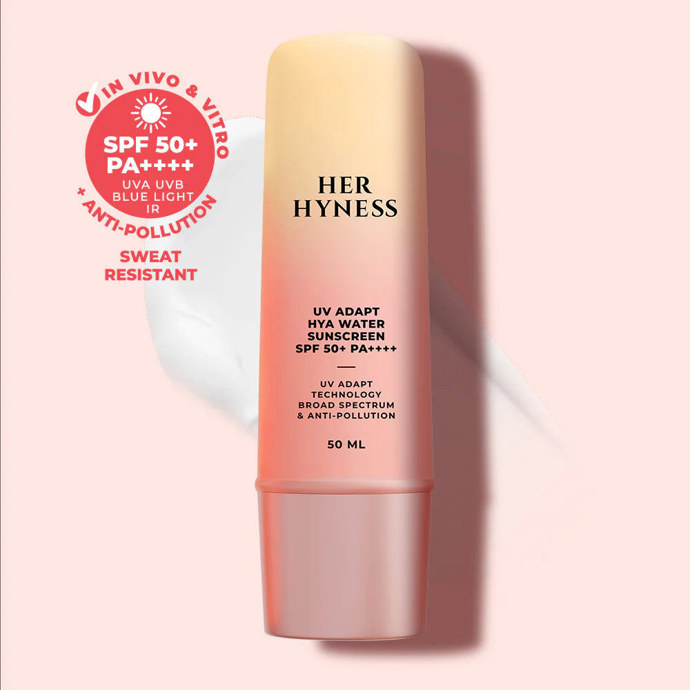 HER HYNESS UV Adapt Hya Water Sunscreen SPF 50+ PA++++ 50 ml