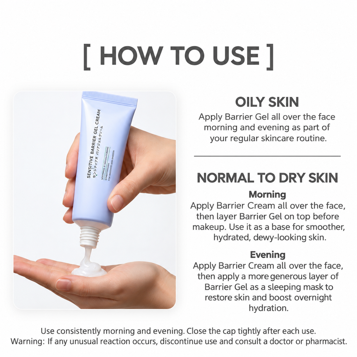ACCA by Dr.DSP Sensitive Barrier Gel Cream 50g