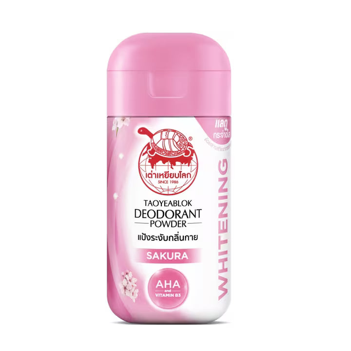 Taoyeablok Deodorant Powder Sakura Whitening 22g