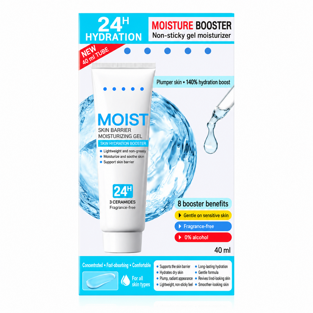 Clear Nose Skin Barrier Moisturizing Gel 40ml packaging
