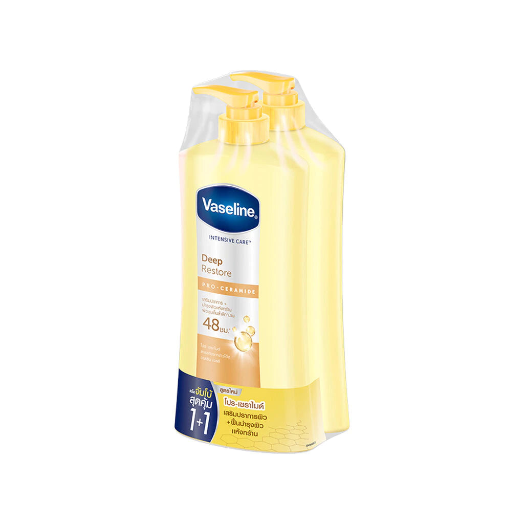 Vaseline Intensive Care Deep Restore Body Lotion 470 ml x 2