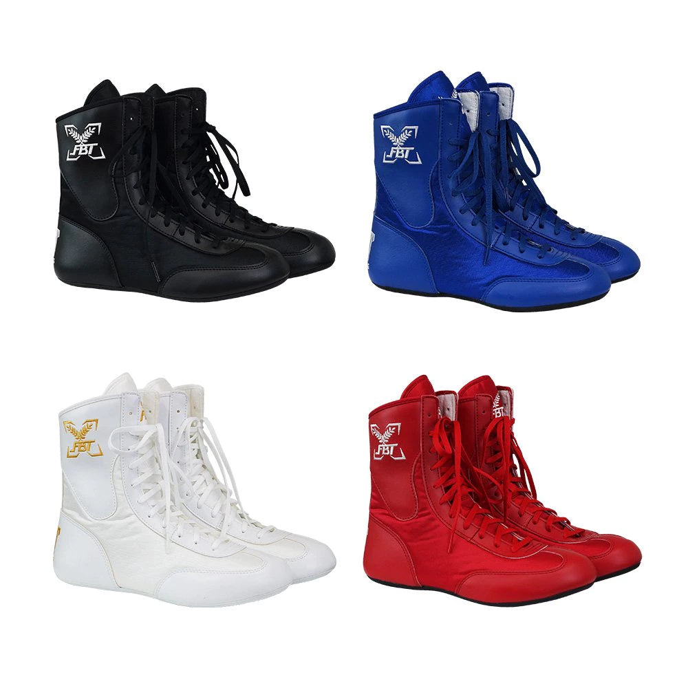 FBT Boxing Shoes – Short Boots for Training and Competition