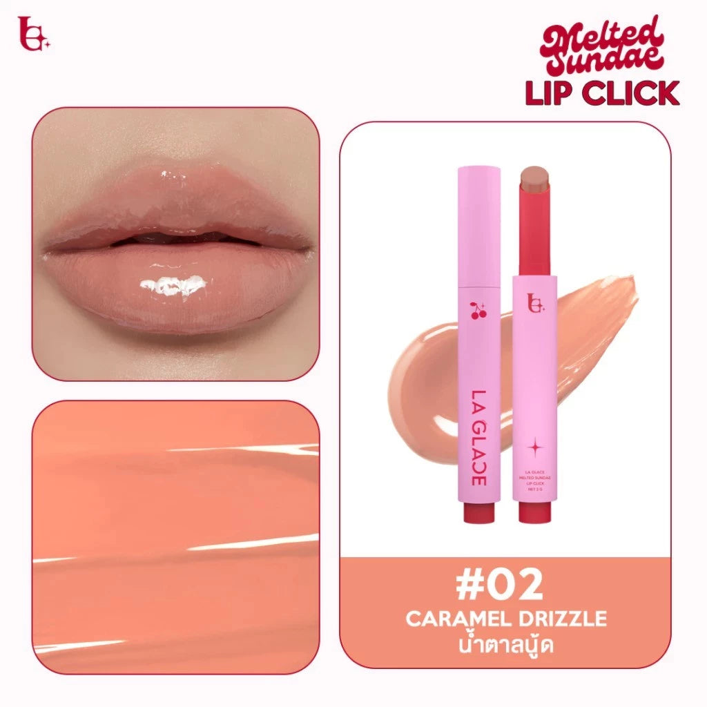 LA GLACE Melted Sundae Lip Click 2g