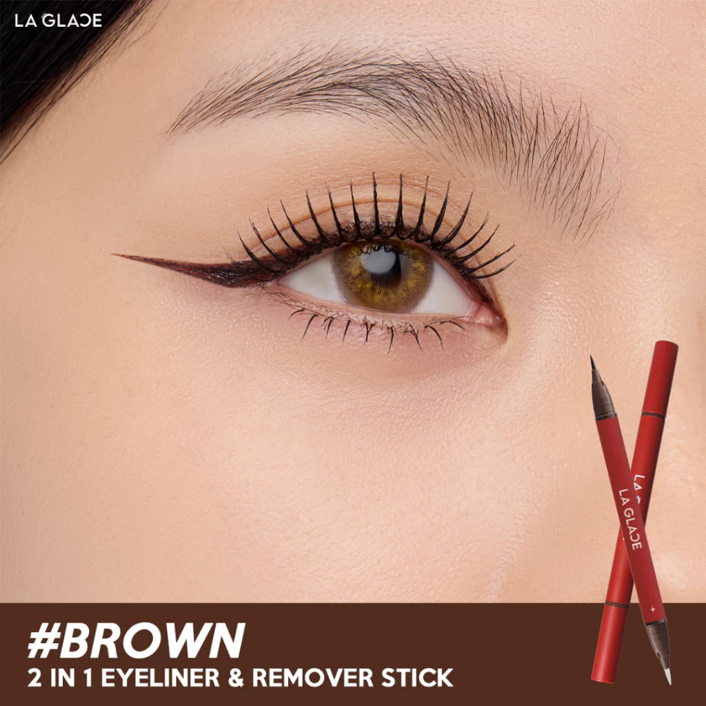 LA GLACE 2 in 1 Eyeliner & Remover Stick 1ml