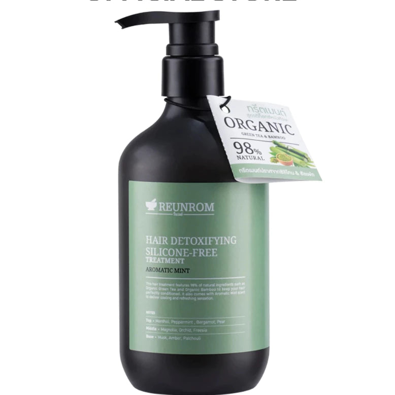 REUNROM Hair Detoxifying Silicone-Free Treatment Aromatic Mint 500ml