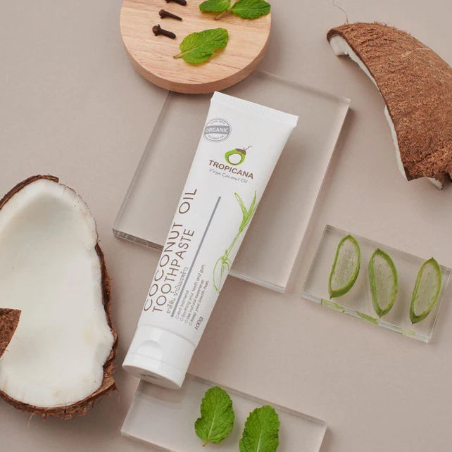 Tropicana Coconut Oil Toothpaste for Healthy Gums 100g
