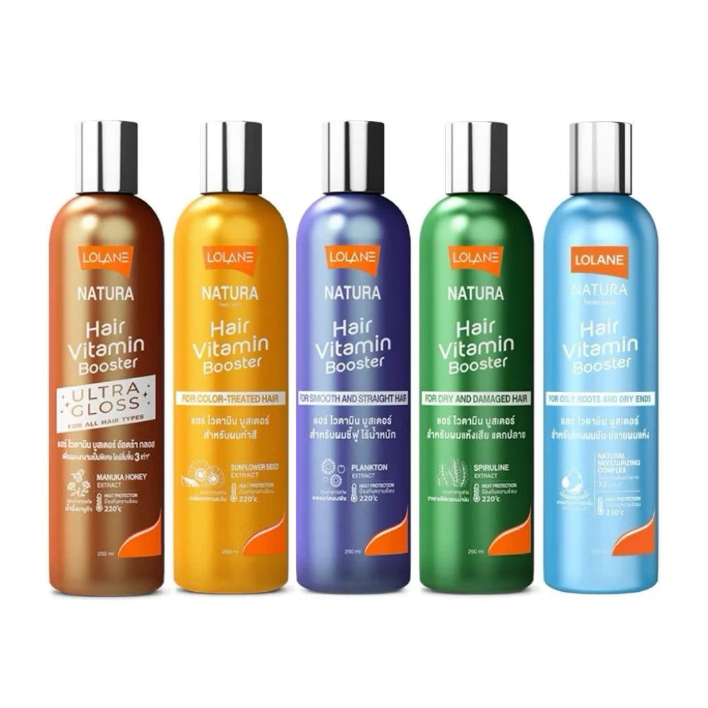 Lolane Natura Hair Vitamin BoosterFor Smooth and Straight Hair 250 ml