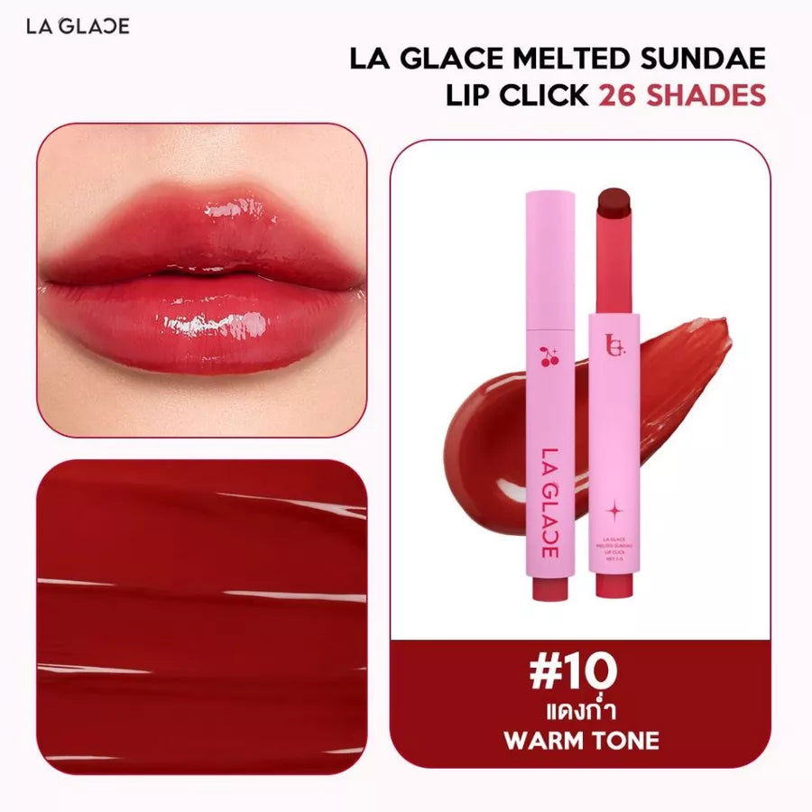 LA GLACE Melted Sundae Lip Click 2g